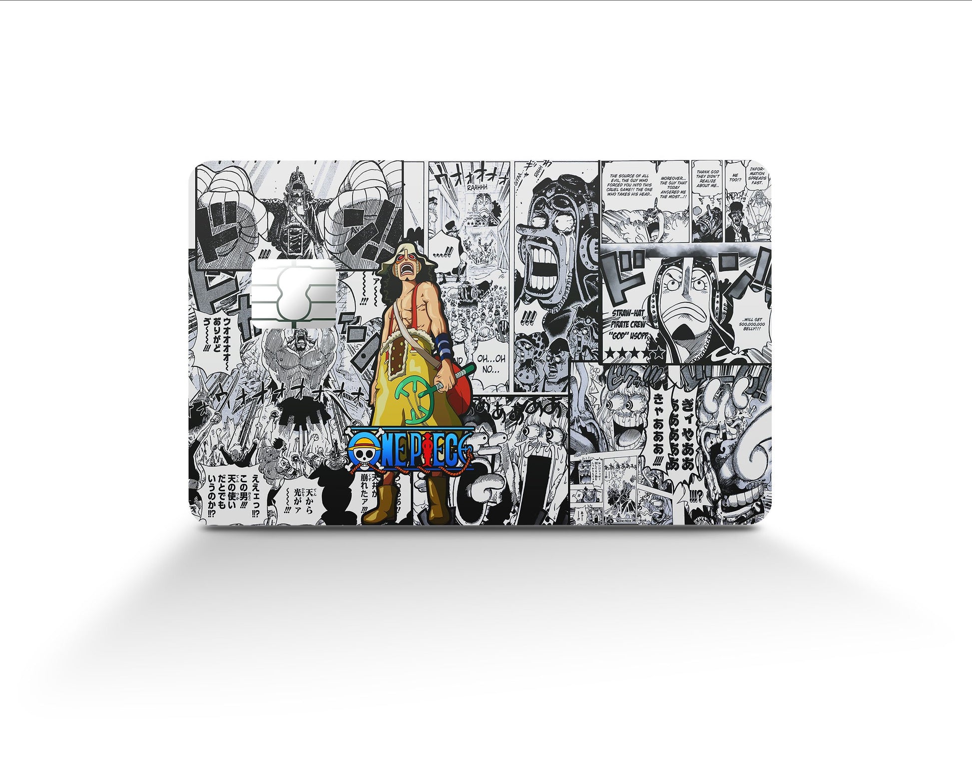 Anime Town Creations Credit Card One Piece Usopp Manga Full Skins - Anime One Piece Skin