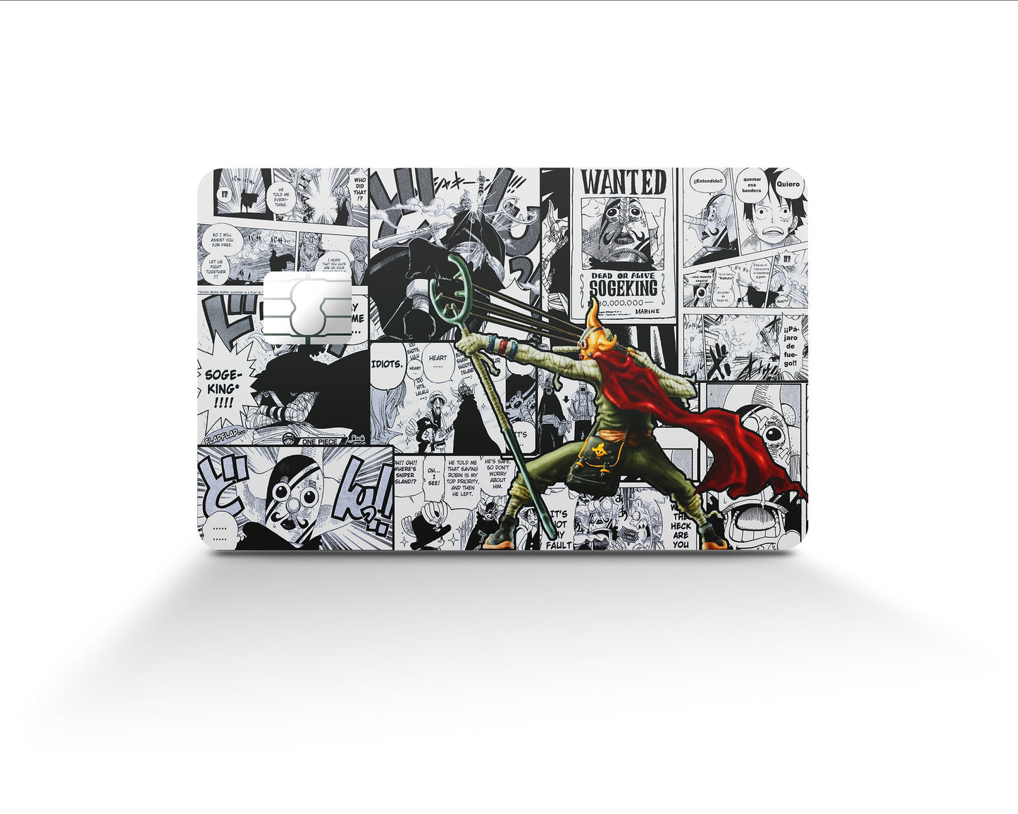 Anime Town Creations Credit Card One Piece Usopp Sogeking Manga Full Skins - Anime One Piece Skin