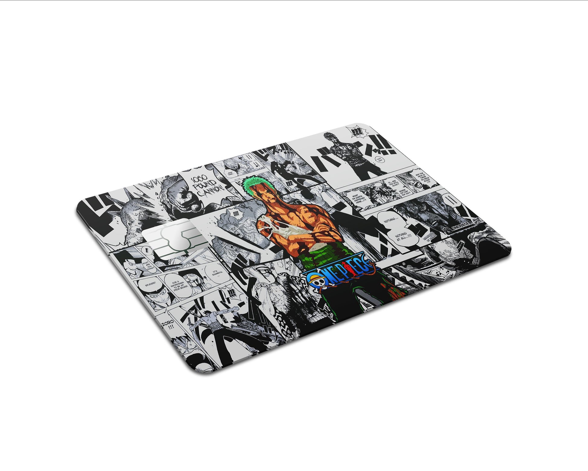 credit card sleeves anime One Piece Zoro Manga Credit Card Skin – Anime Town Creations