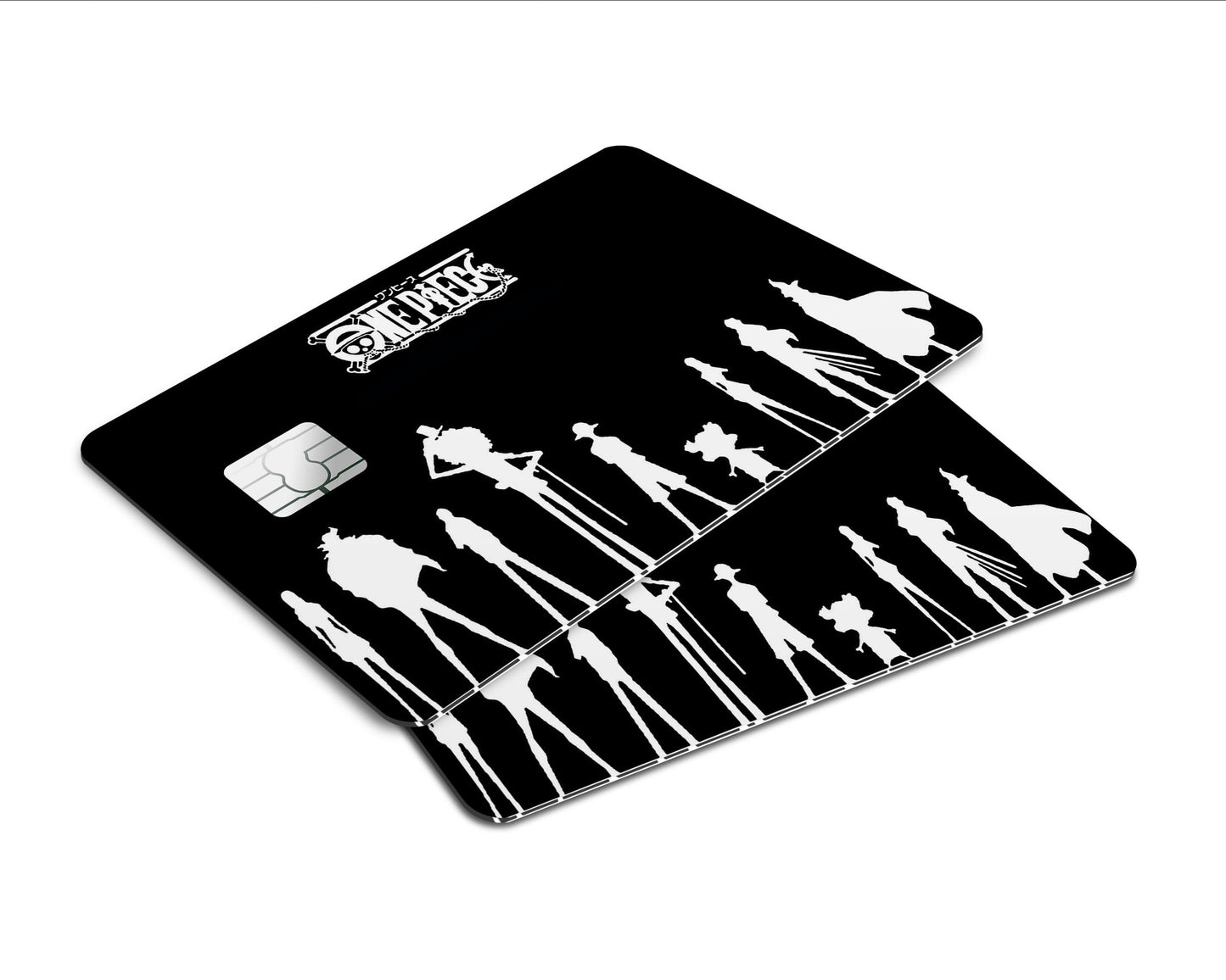 Anime Town Creations Credit Card One Piece Black and White Window Skins - Anime One Piece Skin