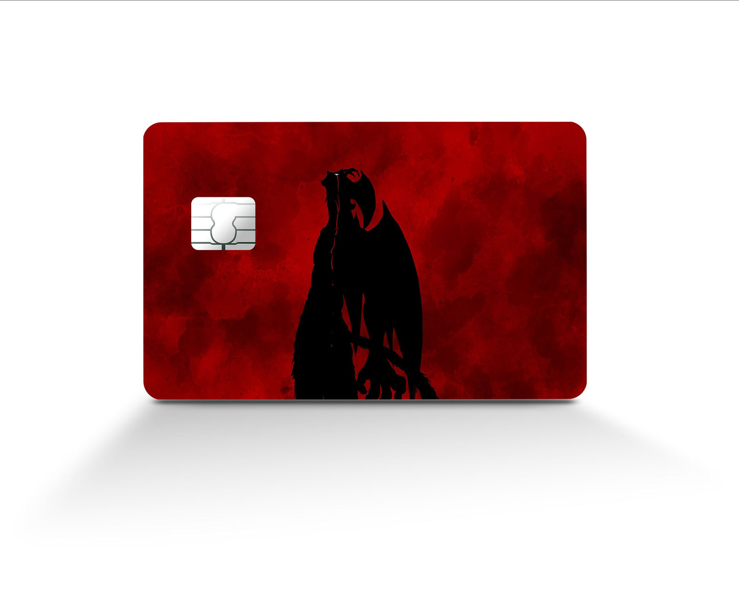 Anime Town Creations Credit Card Devilman Crybaby Red Full Skins - Anime Devilman Crybaby Skin