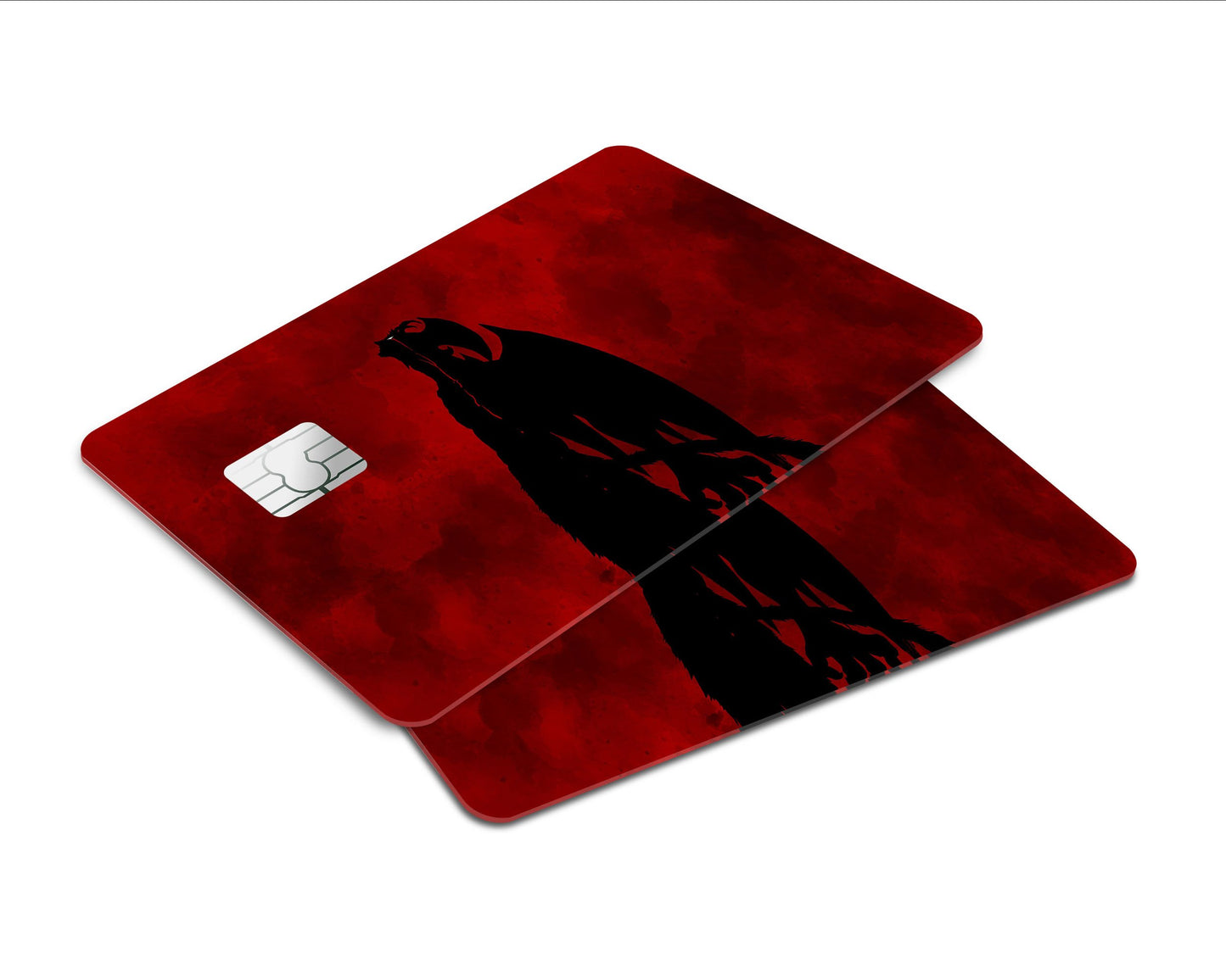 Anime Town Creations Credit Card Devilman Crybaby Red Window Skins - Anime Devilman Crybaby Skin
