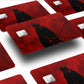 Anime Town Creations Credit Card Devilman Crybaby Red Half Skins - Anime Devilman Crybaby Skin