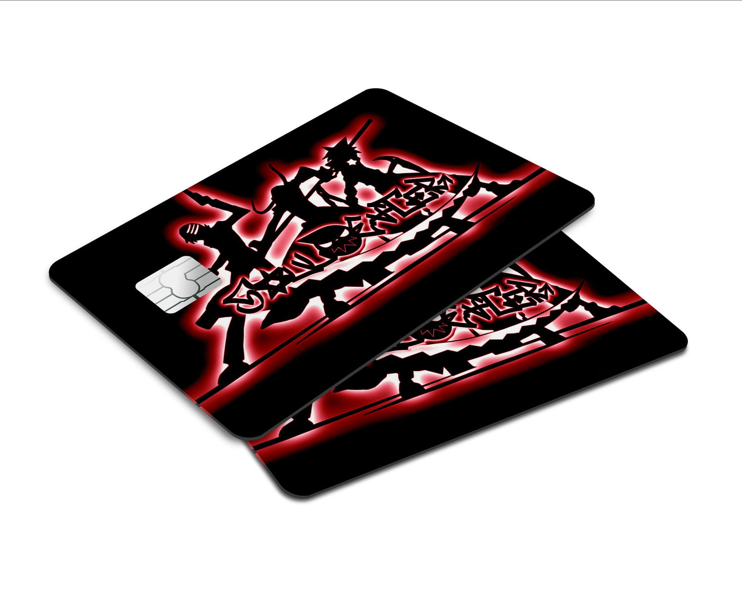 Anime Town Creations Credit Card Soul Eater Red Window Skins - Anime Soul Eater Skin