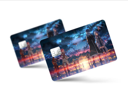 Anime Town Creations Credit Card Sword Art Online Sunrise Full Skins - Anime Sword Art Online Skin