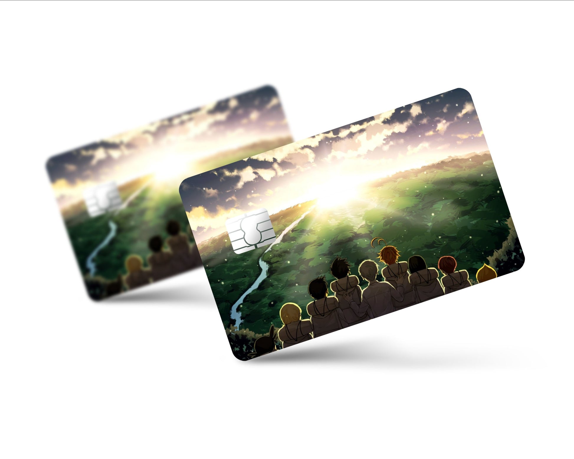Anime Town Creations Credit Card The Promised Neverland Sunrise Full Skins - Anime The Promised Neverland Skin