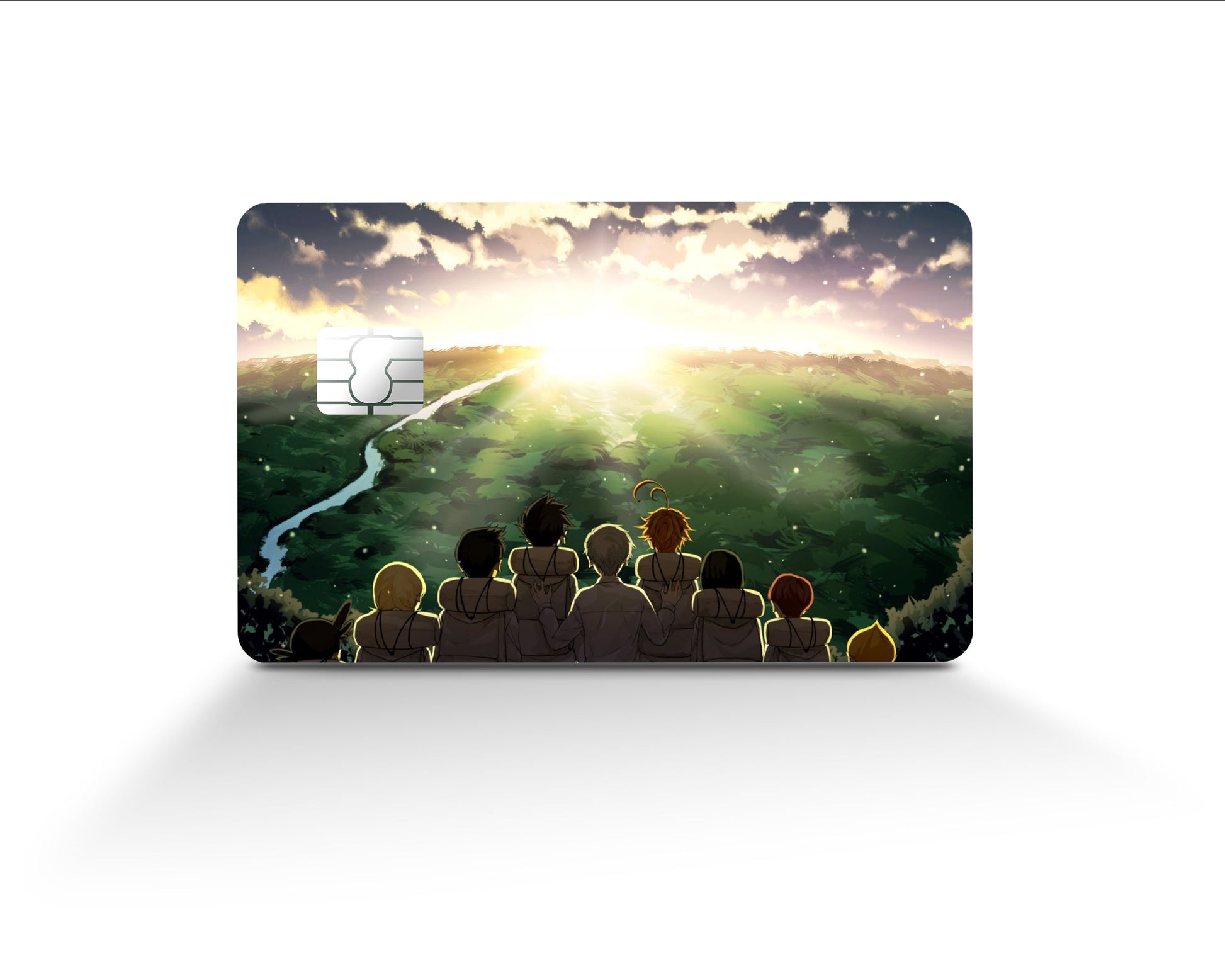 Anime Town Creations Credit Card The Promised Neverland Sunrise Full Skins - Anime The Promised Neverland Skin