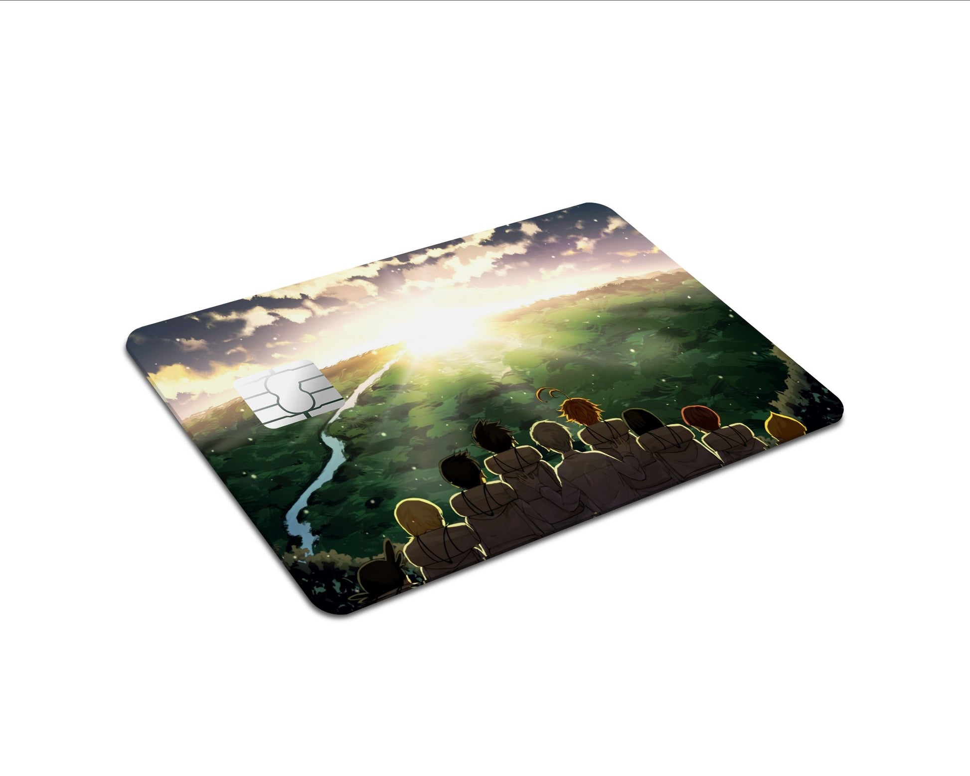 Anime Town Creations Credit Card The Promised Neverland Sunrise Full Skins - Anime The Promised Neverland Skin
