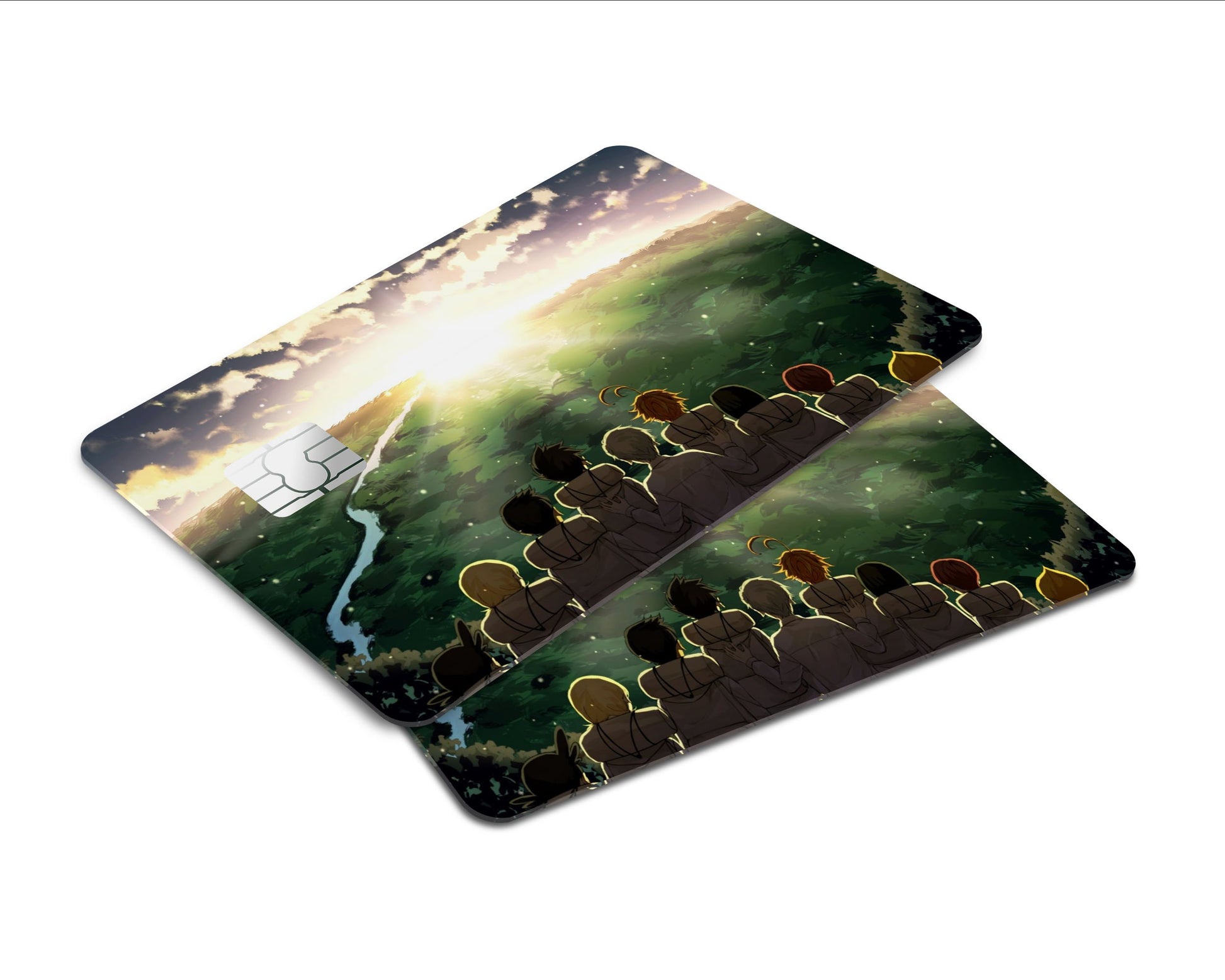 Anime Town Creations Credit Card The Promised Neverland Sunrise Window Skins - Anime The Promised Neverland Skin