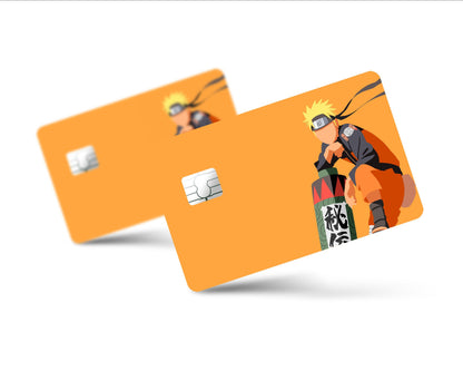 Anime Town Creations Credit Card Naruto Summoning Scroll Minimalist  Full Skins - Anime Naruto Skin