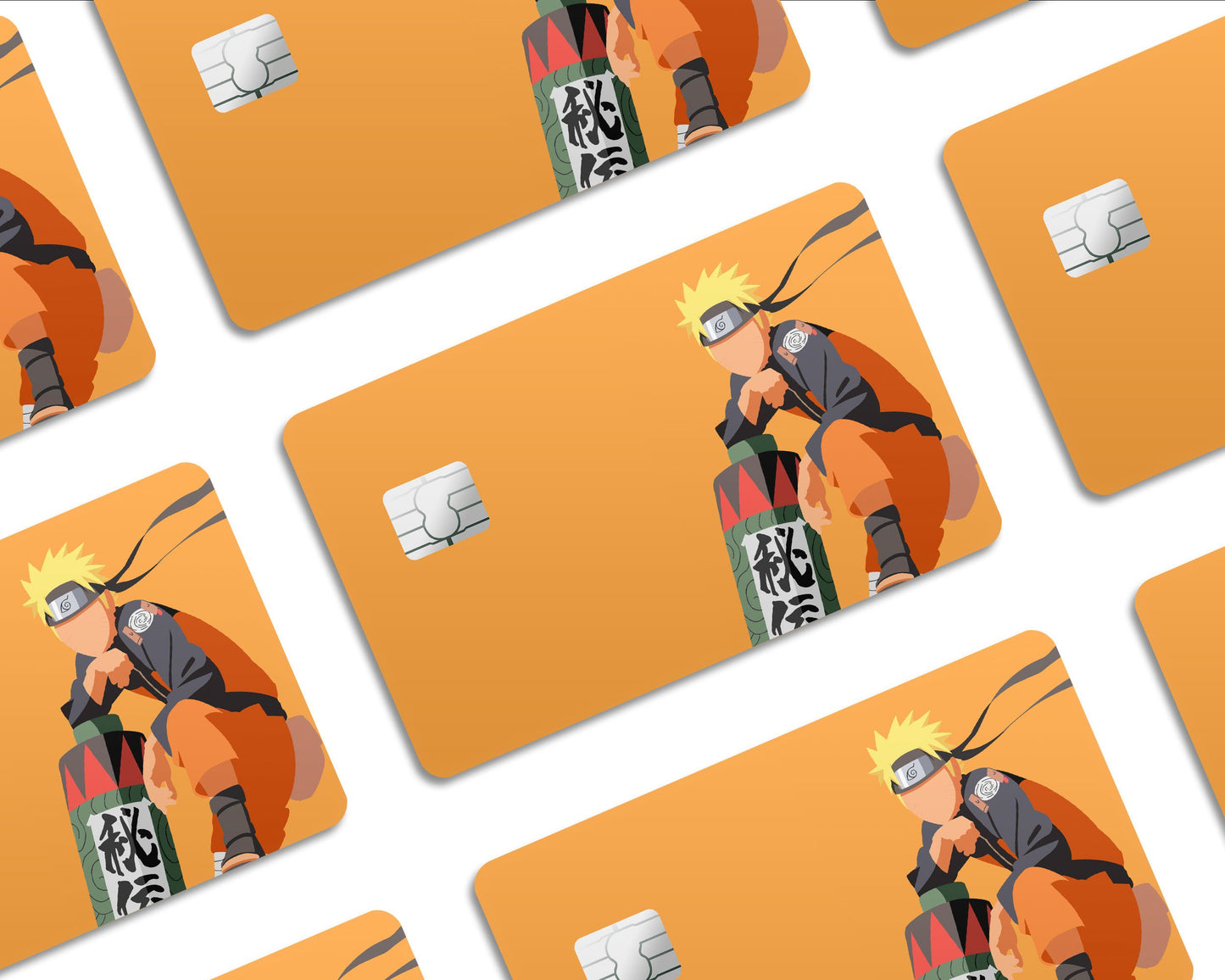Anime Town Creations Credit Card Naruto Summoning Scroll Minimalist  Half Skins - Anime Naruto Skin