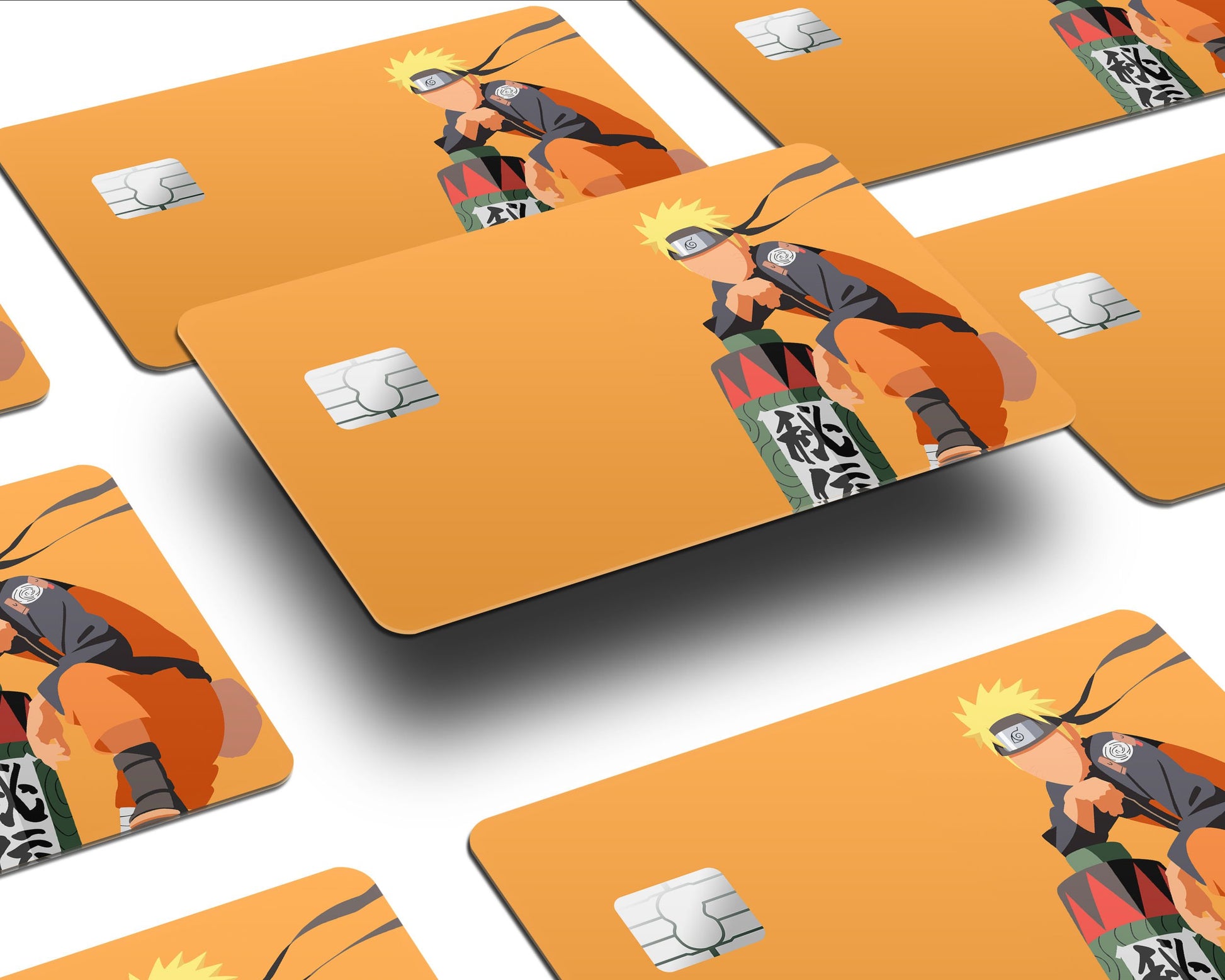Anime Town Creations Credit Card Naruto Summoning Scroll Minimalist  Half Skins - Anime Naruto Skin