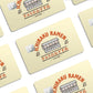 Anime Town Creations Credit Card Naruto Ichiraku Ramen Beige Half Skins - Anime Anime Skin