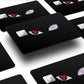 Anime Town Creations Credit Card Sasuke Rinnegan Sharingan Half Skins - Anime Naruto Skin