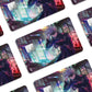 Anime Town Creations Credit Card Gojo Satoru Skyscraper Half Skins - Anime Jujutsu Kaisen Skin