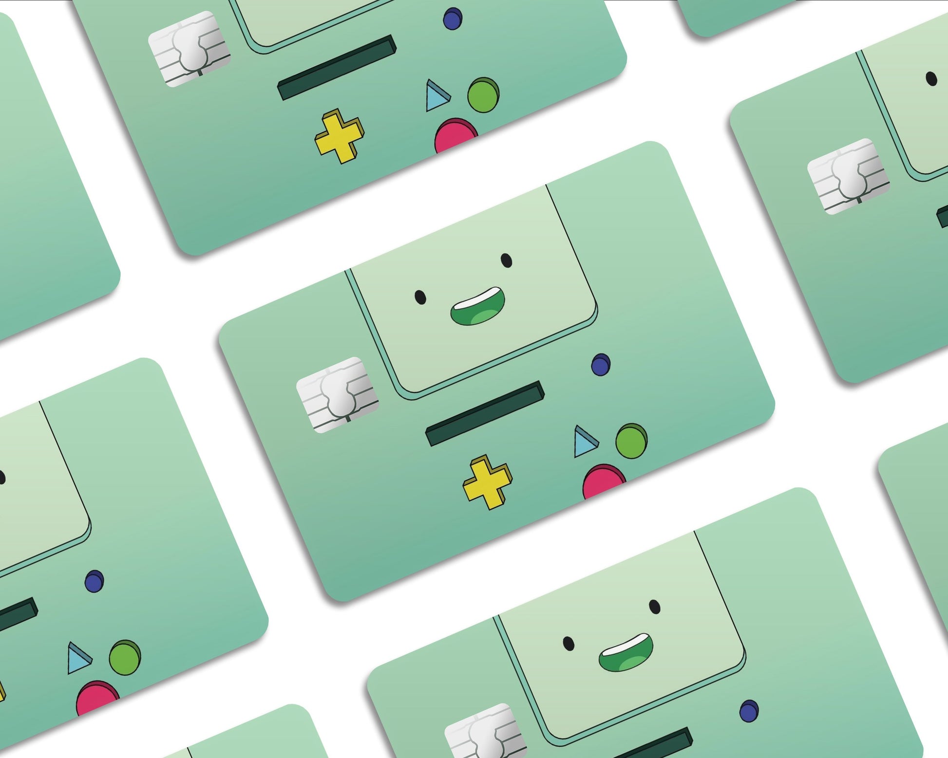 Anime Town Creations Credit Card Adventure Time Beemo Half Skins - Pop culture Adventure Time Skin