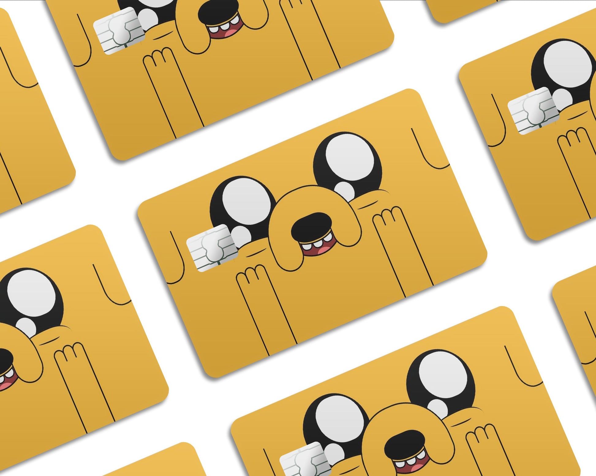 Anime Town Creations Credit Card Adventure Time Jake the Dog Half Skins - Pop culture Adventure Time Skin