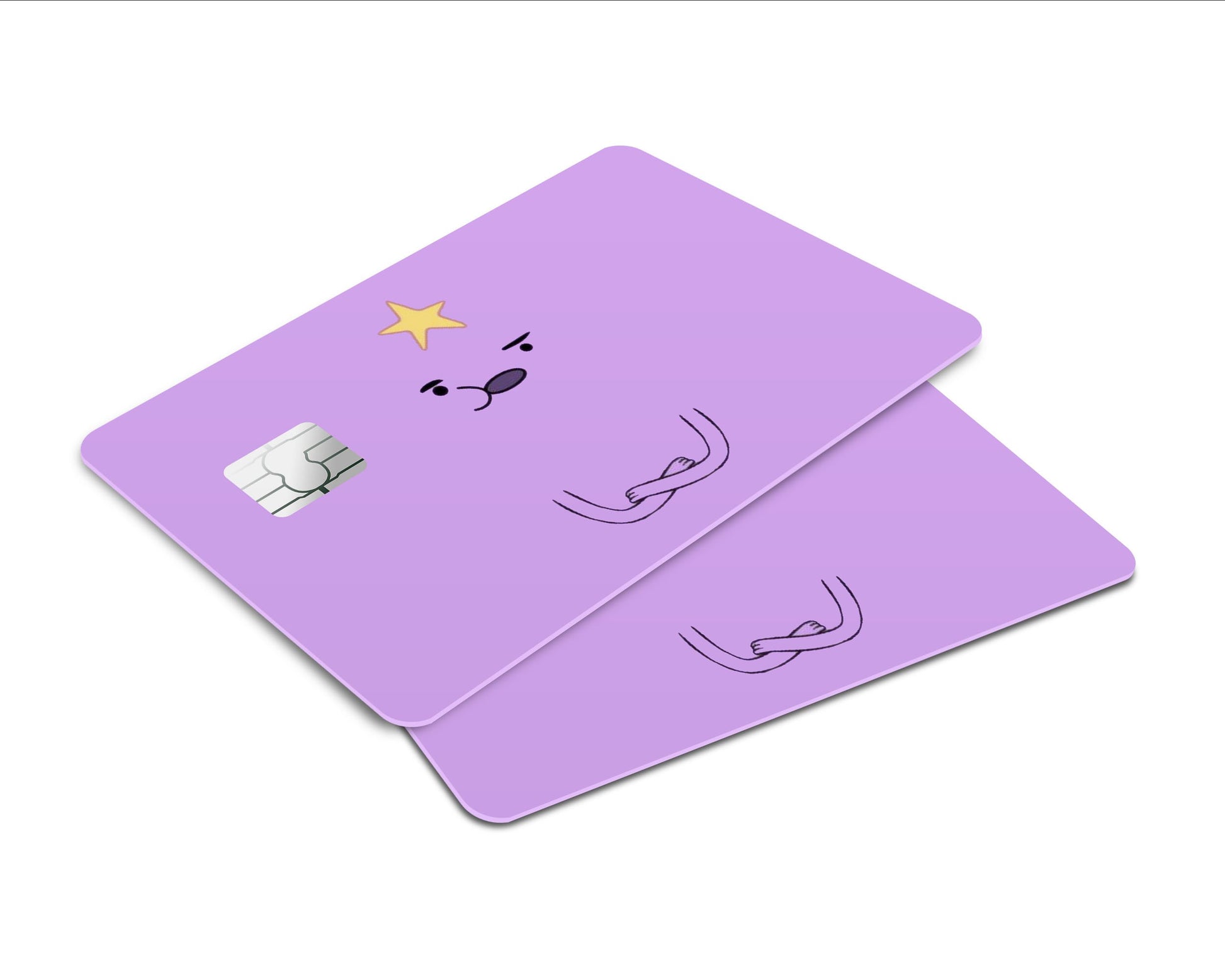 Anime Town Creations Credit Card Adventure Time Purple Lumpy Space Princess Window Skins - Pop culture Adventure Time Skin