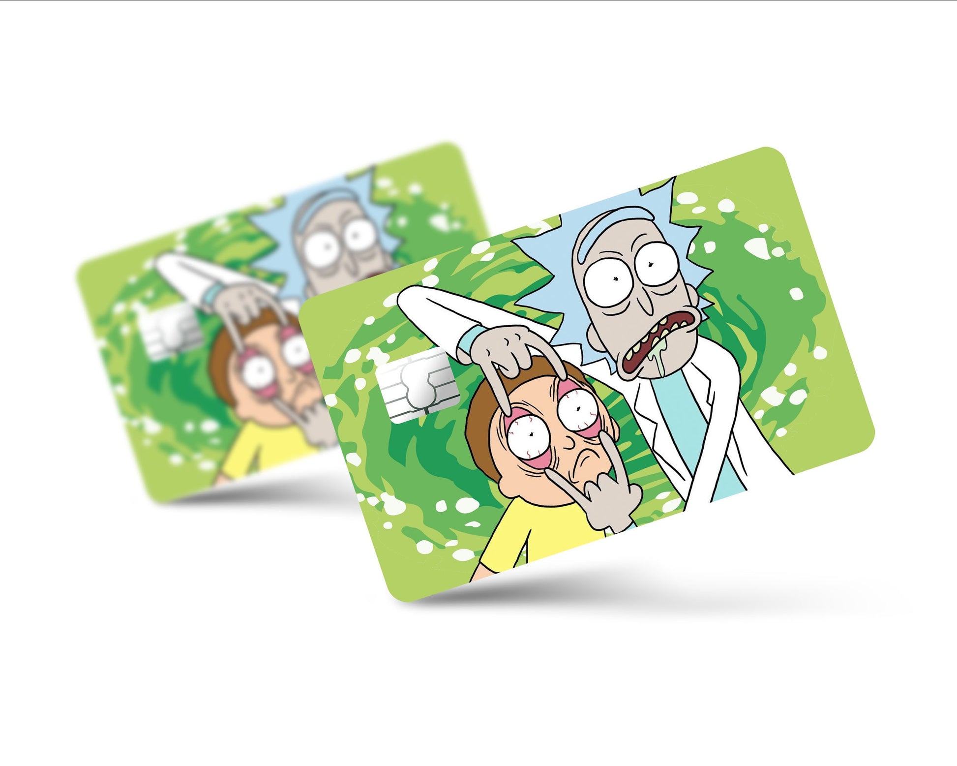 Rick and Morty Open Your Eyes Morty Credit Card Skin – Anime Town Creations