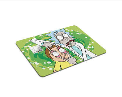 Anime Town Creations Credit Card Rick and Morty Open Your Eyes Morty Full Skins - Pop culture Rick and Morty Skin