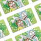 Anime Town Creations Credit Card Rick and Morty Open Your Eyes Morty Half Skins - Pop culture Rick and Morty Skin