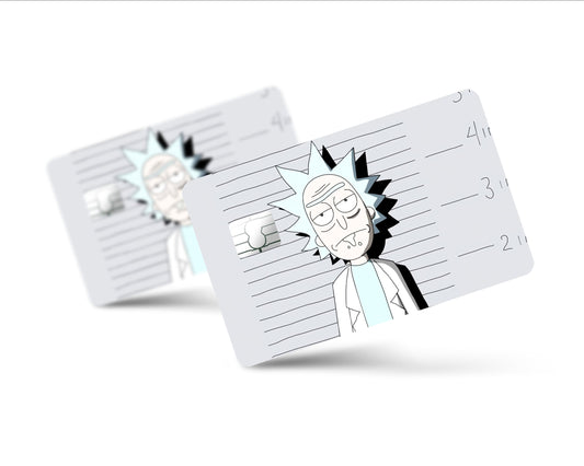 Anime Town Creations Credit Card Rick Mug Shot Full Skins - Pop culture Rick and Morty Skin