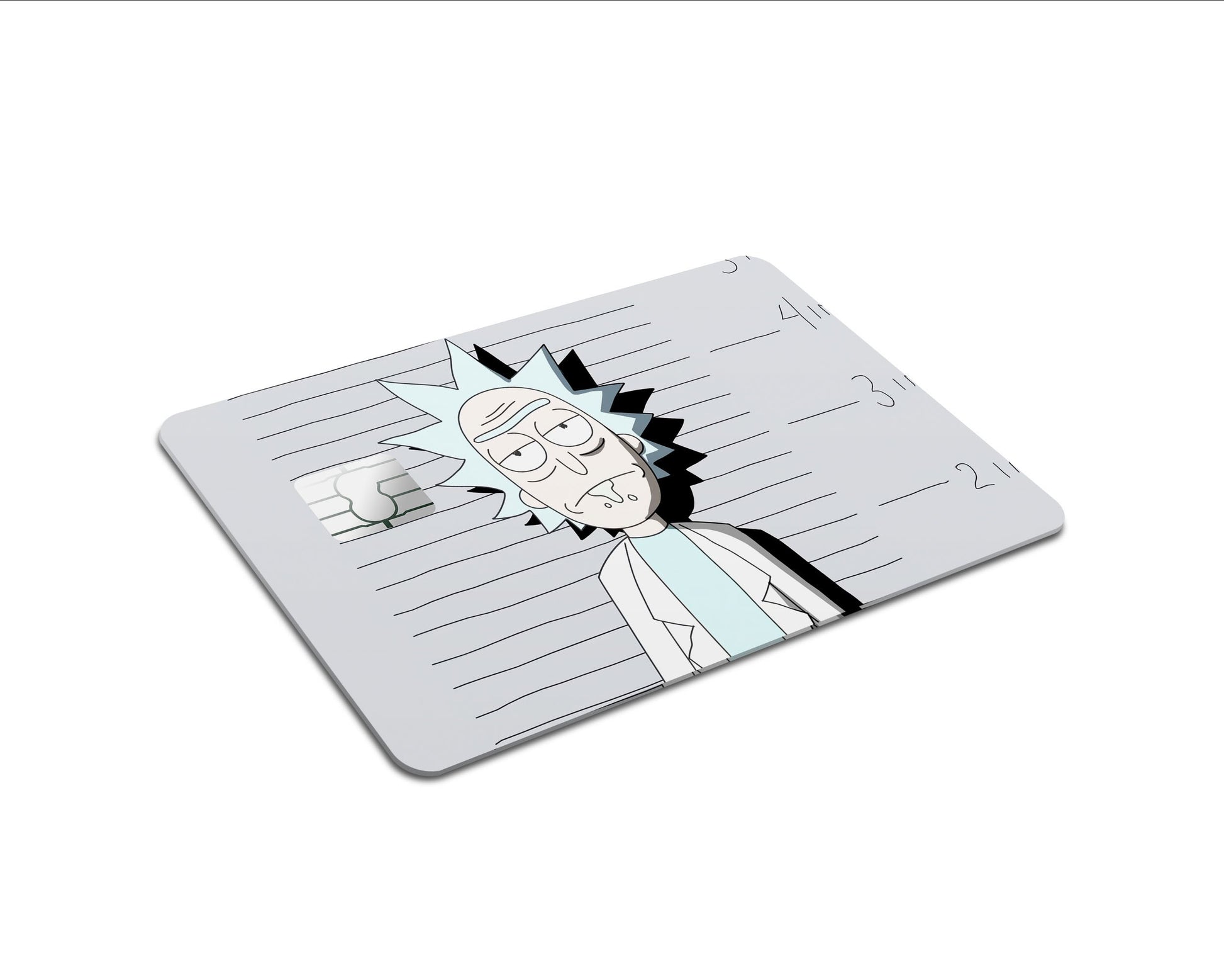 Anime Town Creations Credit Card Rick Mug Shot Full Skins - Pop culture Rick and Morty Skin