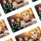 Anime Town Creations Credit Card Mugen Train Bento Box - Delicious Half Skins - Anime Demon Slayer Skin