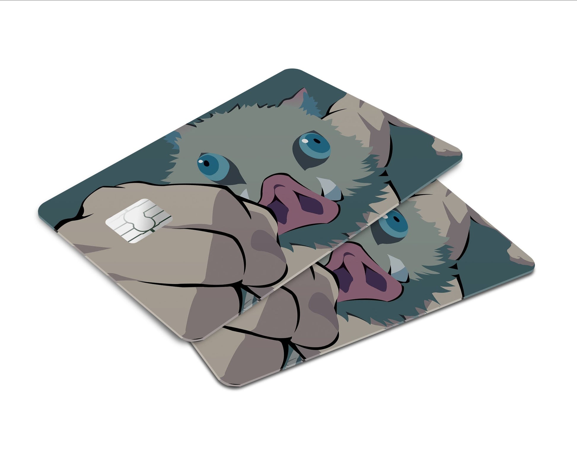 Anime Town Creations Credit Card Demon Slayer Inosuke Window Skins - Anime Demon Slayer Skin