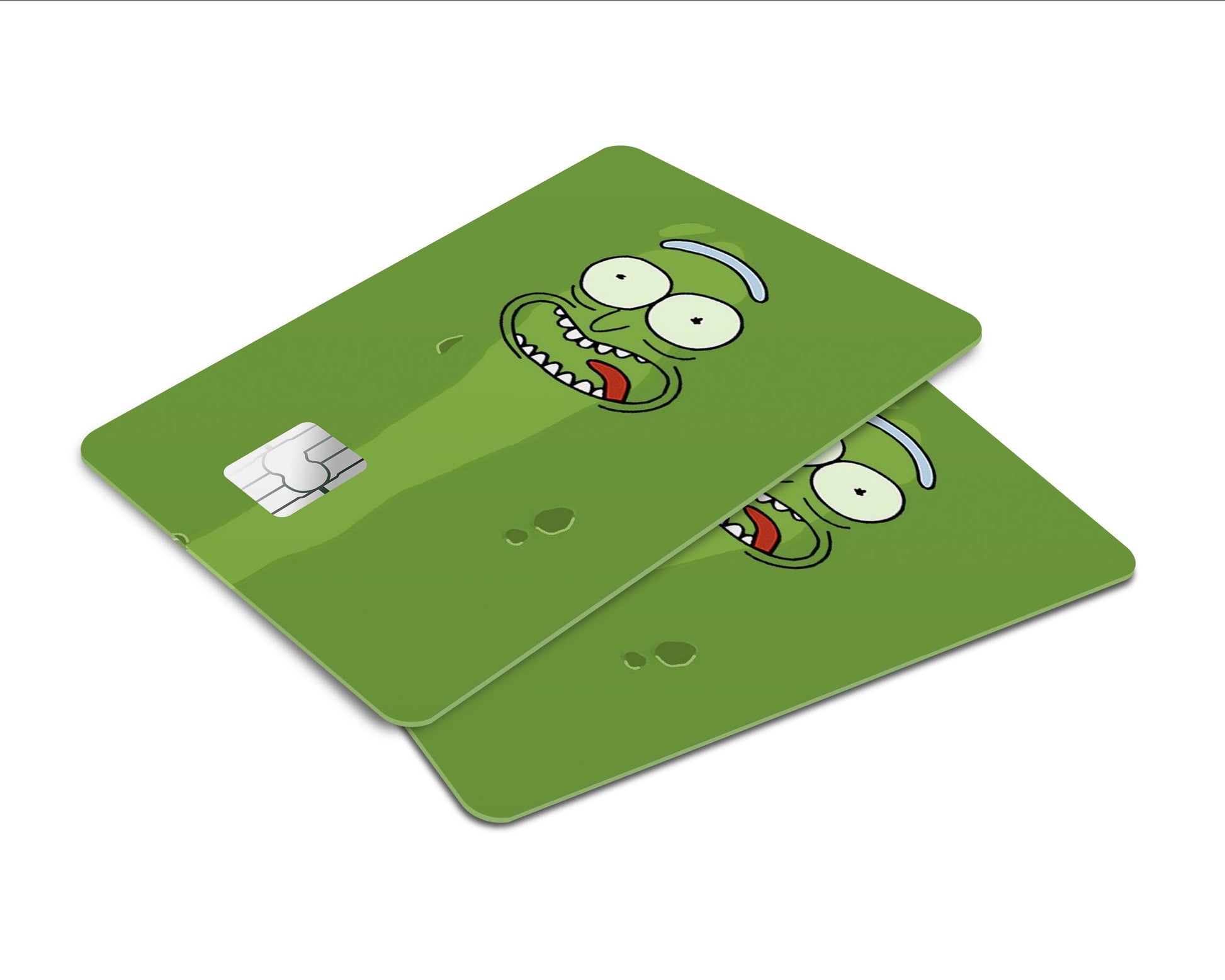 Anime Town Creations Credit Card Pickle Rick Window Skins - Anime Rick and Morty Skin