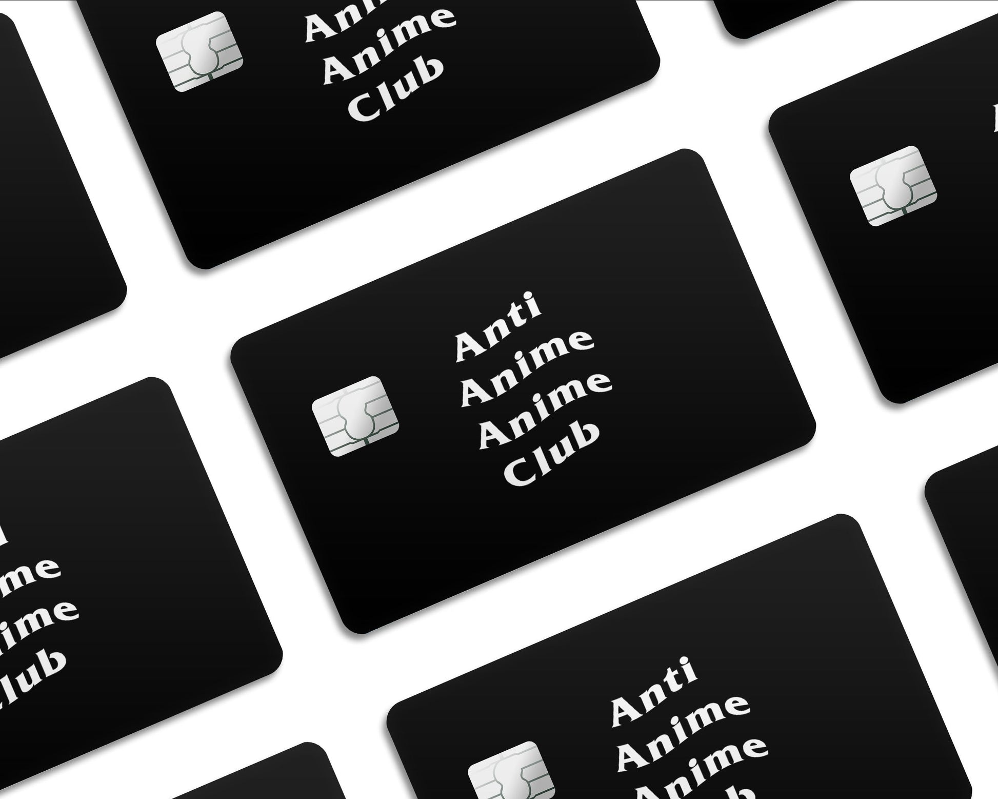 Anime Town Creations Credit Card Anti Anime Anime Club Half Skins - Anime Quotes Skin