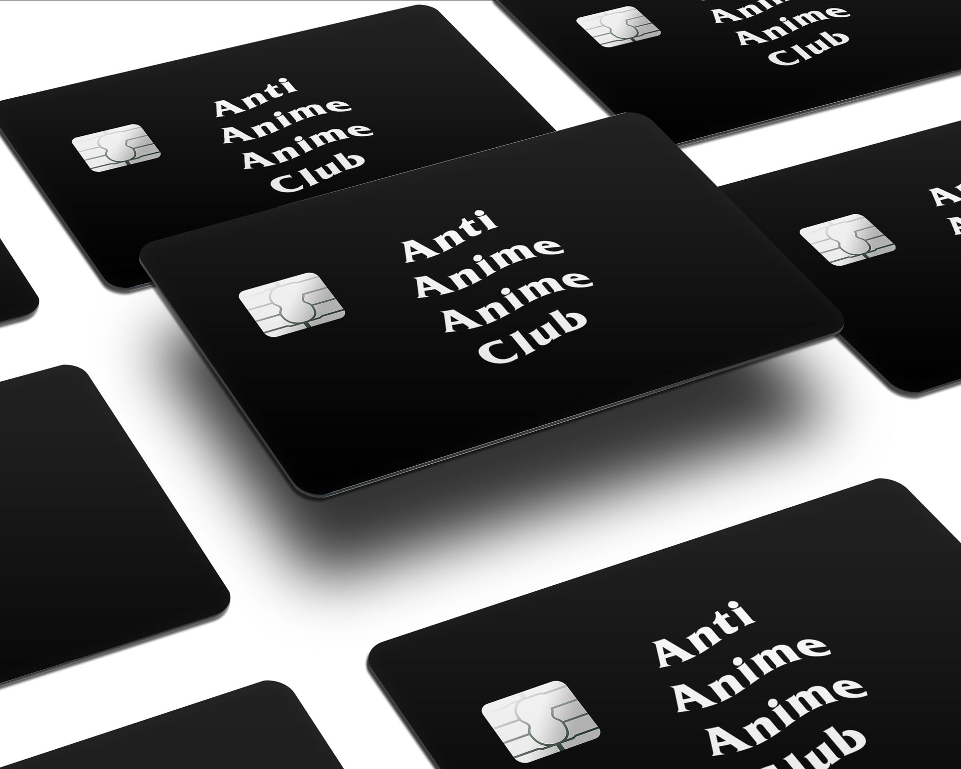 Anime Town Creations Credit Card Anti Anime Anime Club Half Skins - Anime Quotes Skin