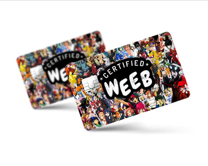 Anime Town Creations Credit Card Certified Weeb Full Skins - Anime Quotes Skin