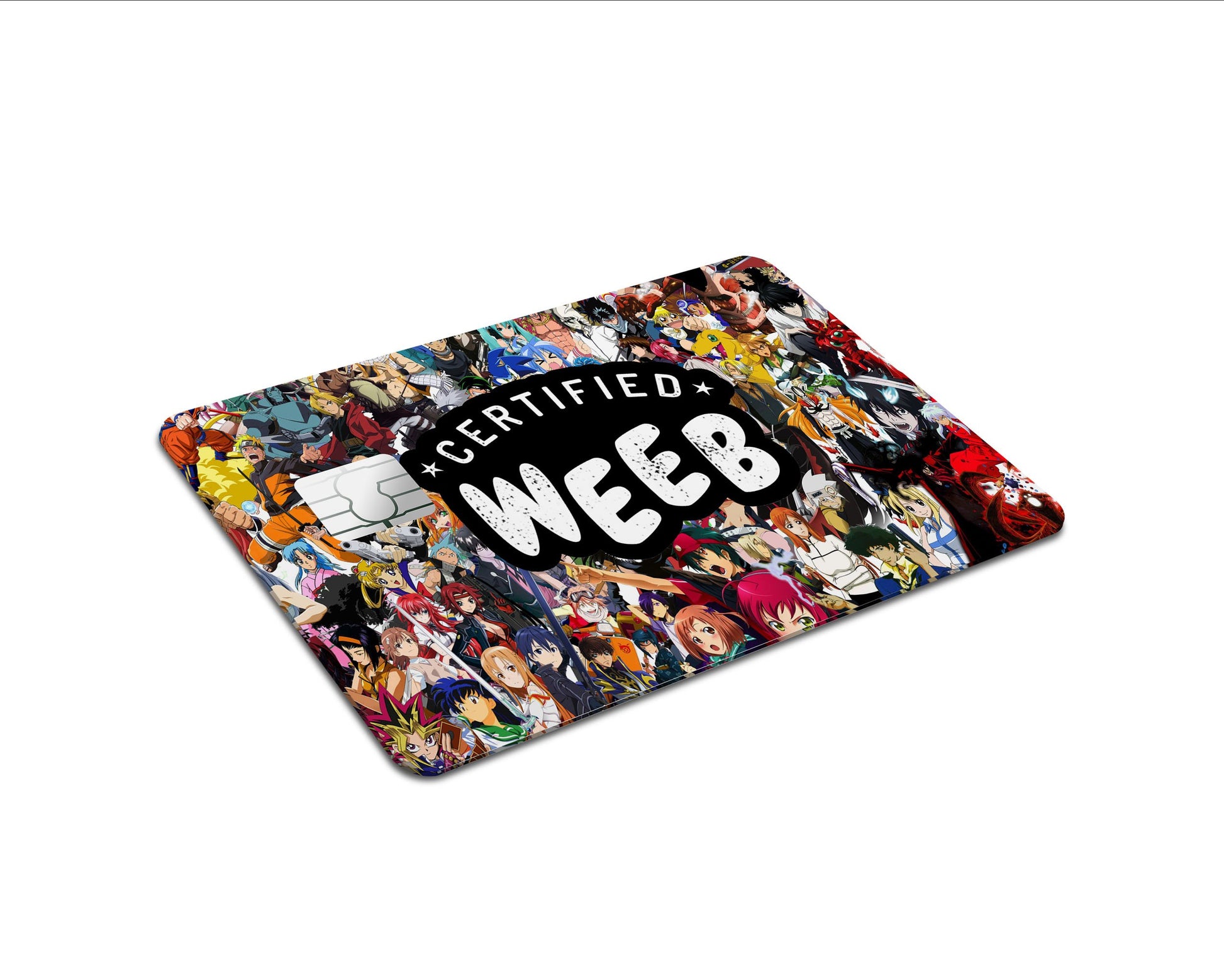Anime Town Creations Credit Card Certified Weeb Full Skins - Anime Quotes Skin
