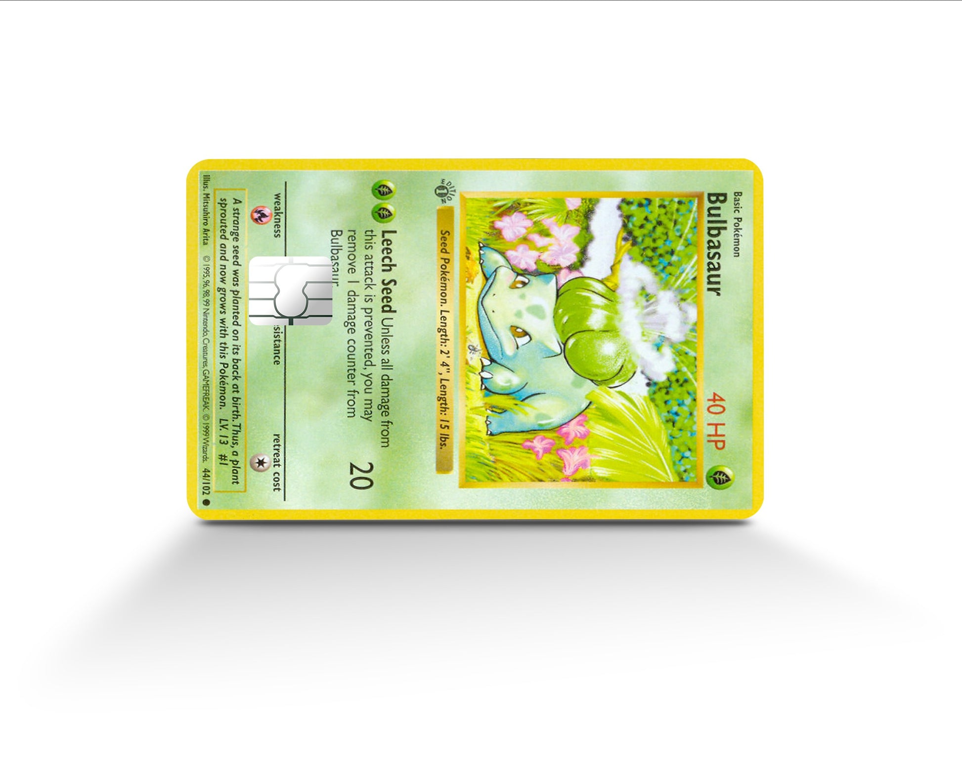 Birthday Bulbasaur Card! Custom Made!