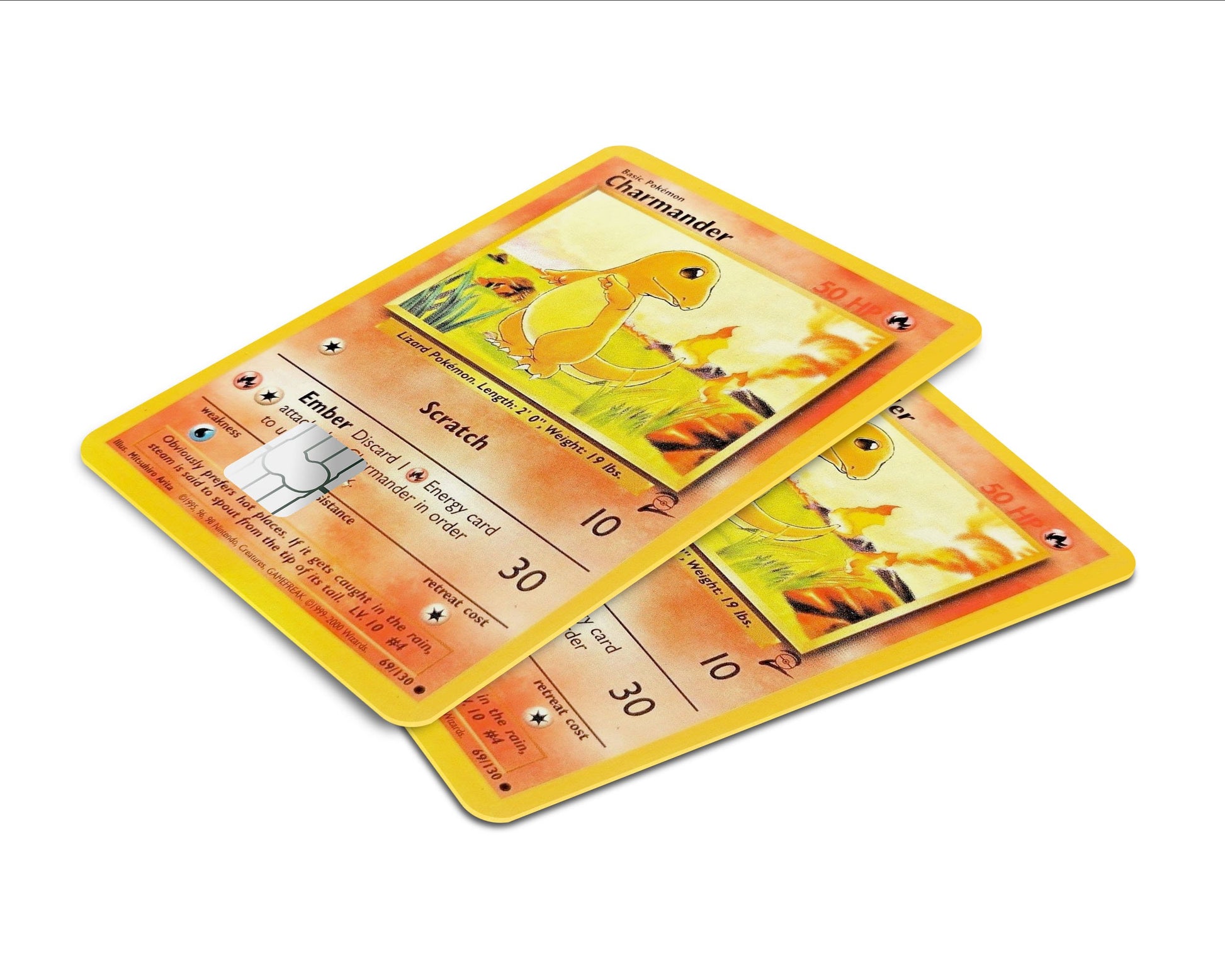 Charmander Pokemon Card Credit Card Skin Anime Town Creations Charmander Pokemon Card Credit Card Skin Anime Town Creations