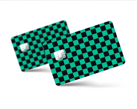 Anime Town Creations Credit Card Tanjiro Pattern Full Skins - Anime Demon Slayer Skin