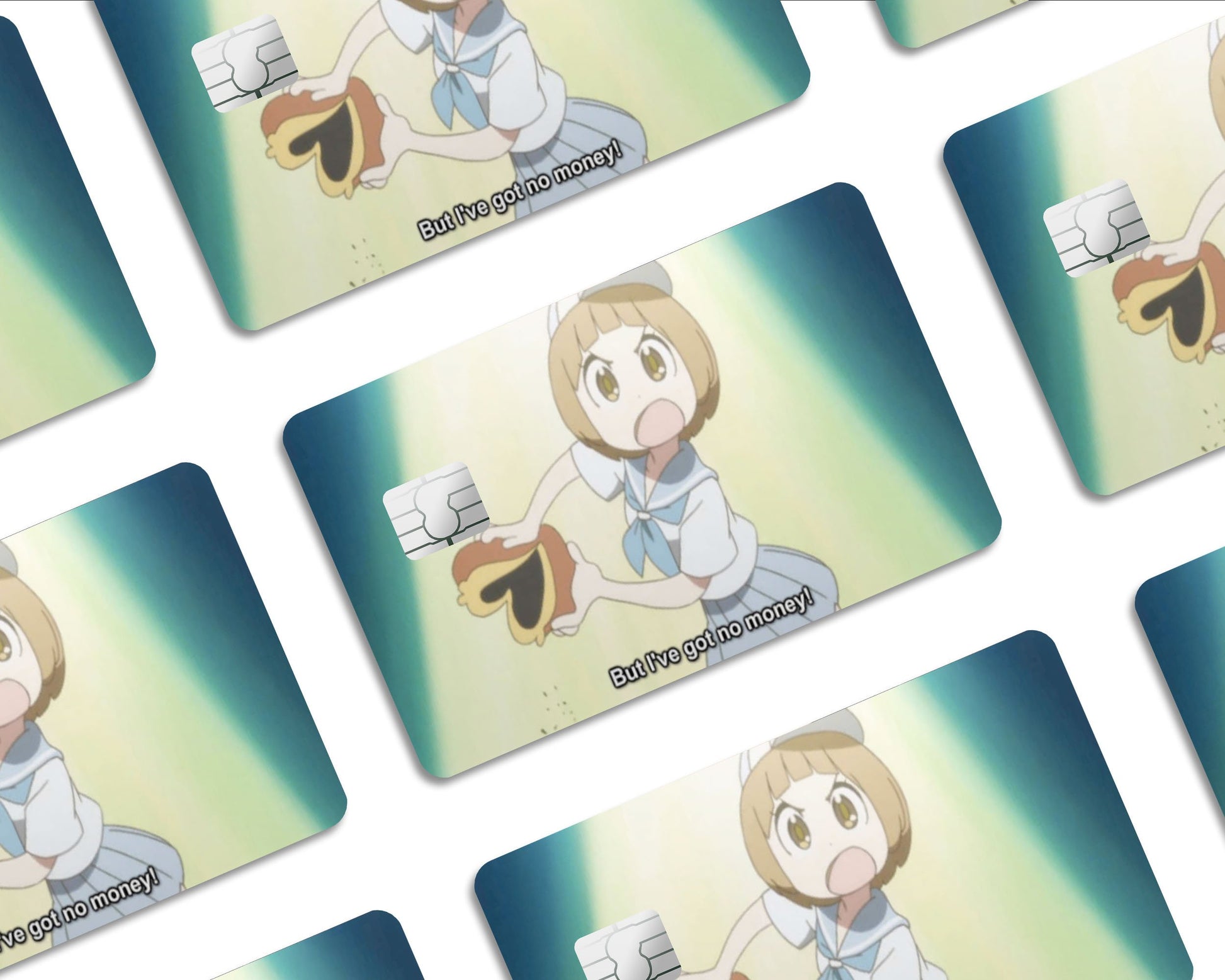 Anime Town Creations Credit Card But I Got no Money Half Skins - Anime  Skin