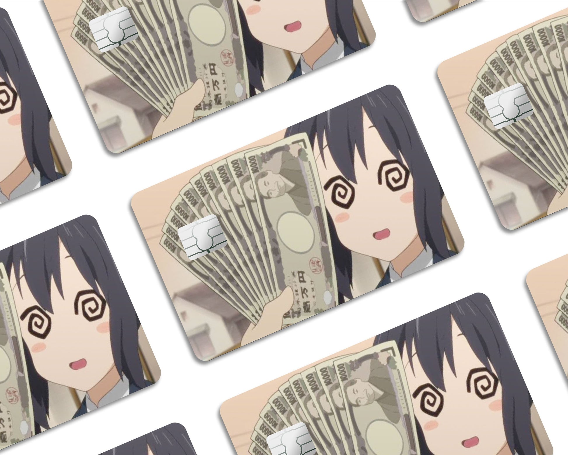 Anime Town Creations Credit Card Fistful of Yen Half Skins - Anime  Skin