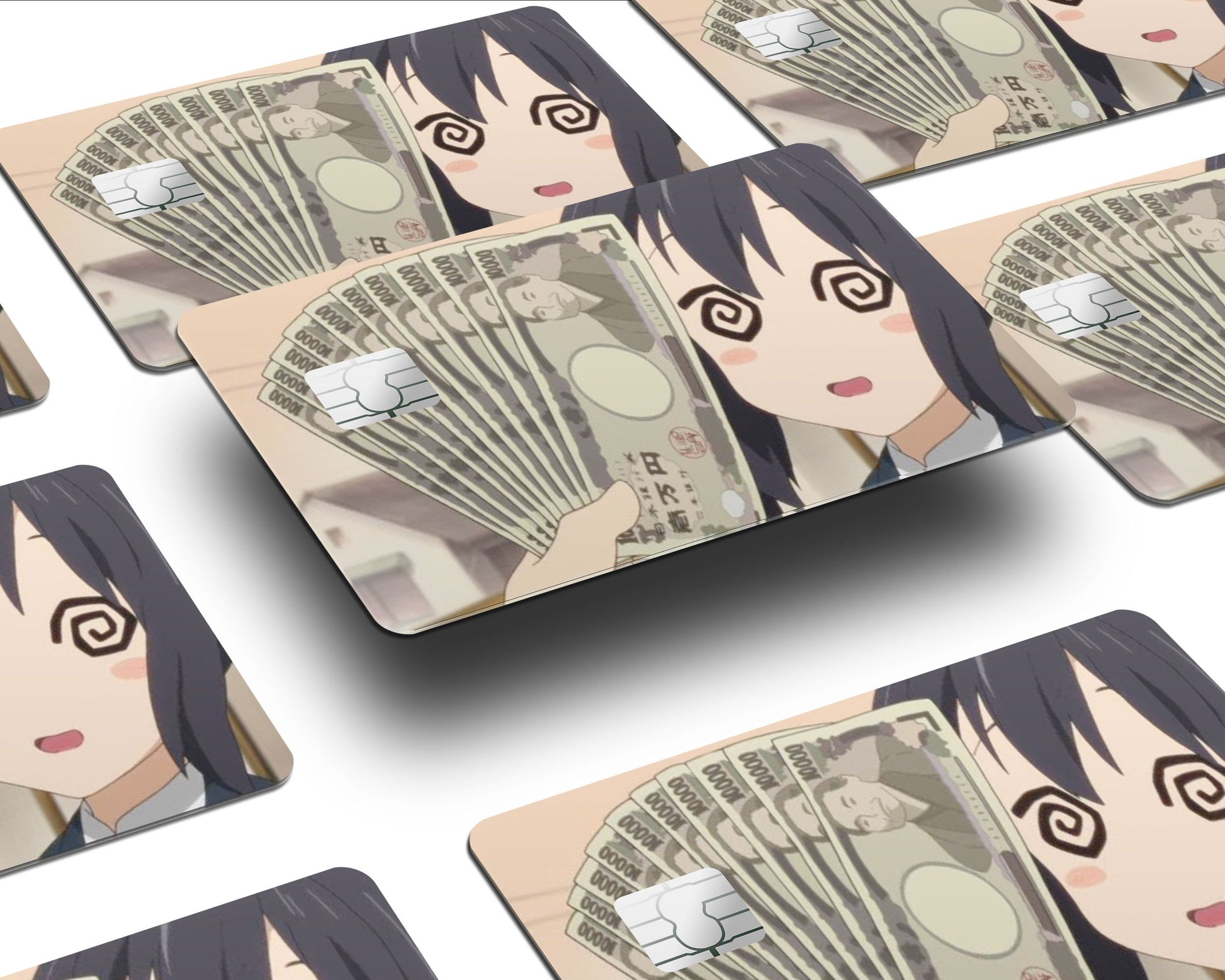 Anime Town Creations Credit Card Fistful of Yen Half Skins - Anime  Skin