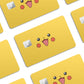 Anime Town Creations Credit Card Pikachu Face Half Skins - Anime Pokemon Skin