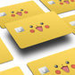 Anime Town Creations Credit Card Pikachu Face Half Skins - Anime Pokemon Skin