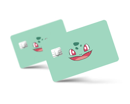 Anime Town Creations Credit Card Bulbasaur Face Full Skins - Anime My Hero Academia Skin