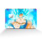 Anime Town Creations Credit Card Dragon Ball Goku Blue Full Skins - Anime Dragon Ball Skin
