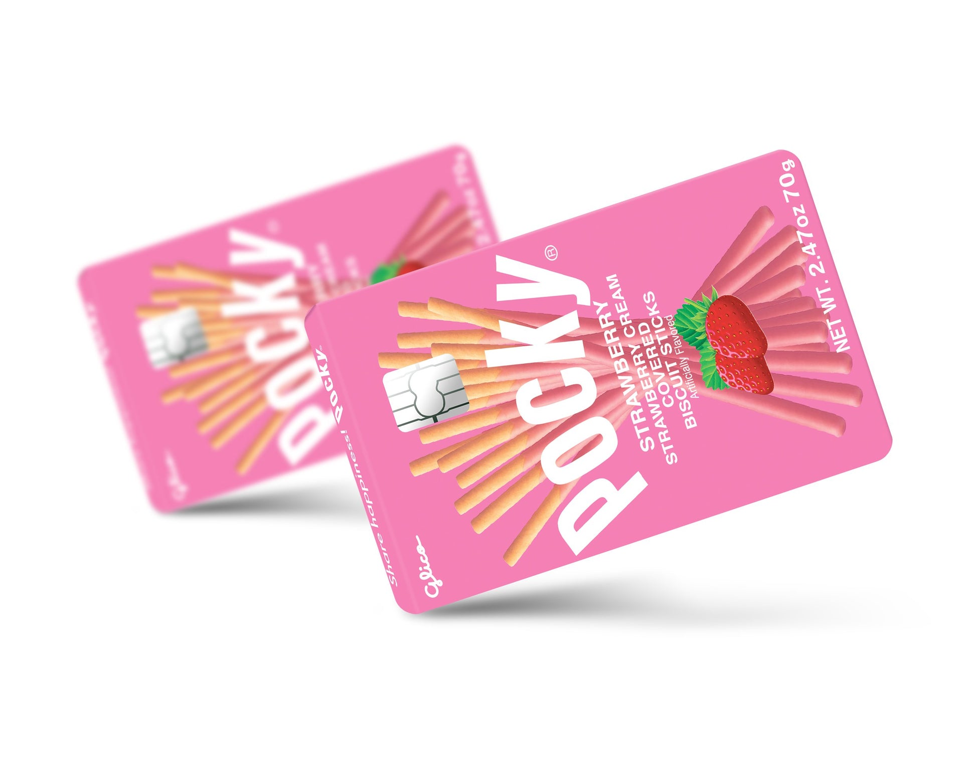 Anime Town Creations Credit Card Strawberry Pocky Full Skins - Anime  Skin