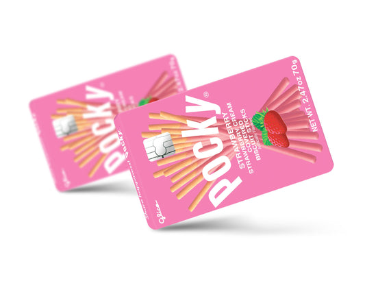 Anime Town Creations Credit Card Strawberry Pocky Full Skins - Anime  Skin