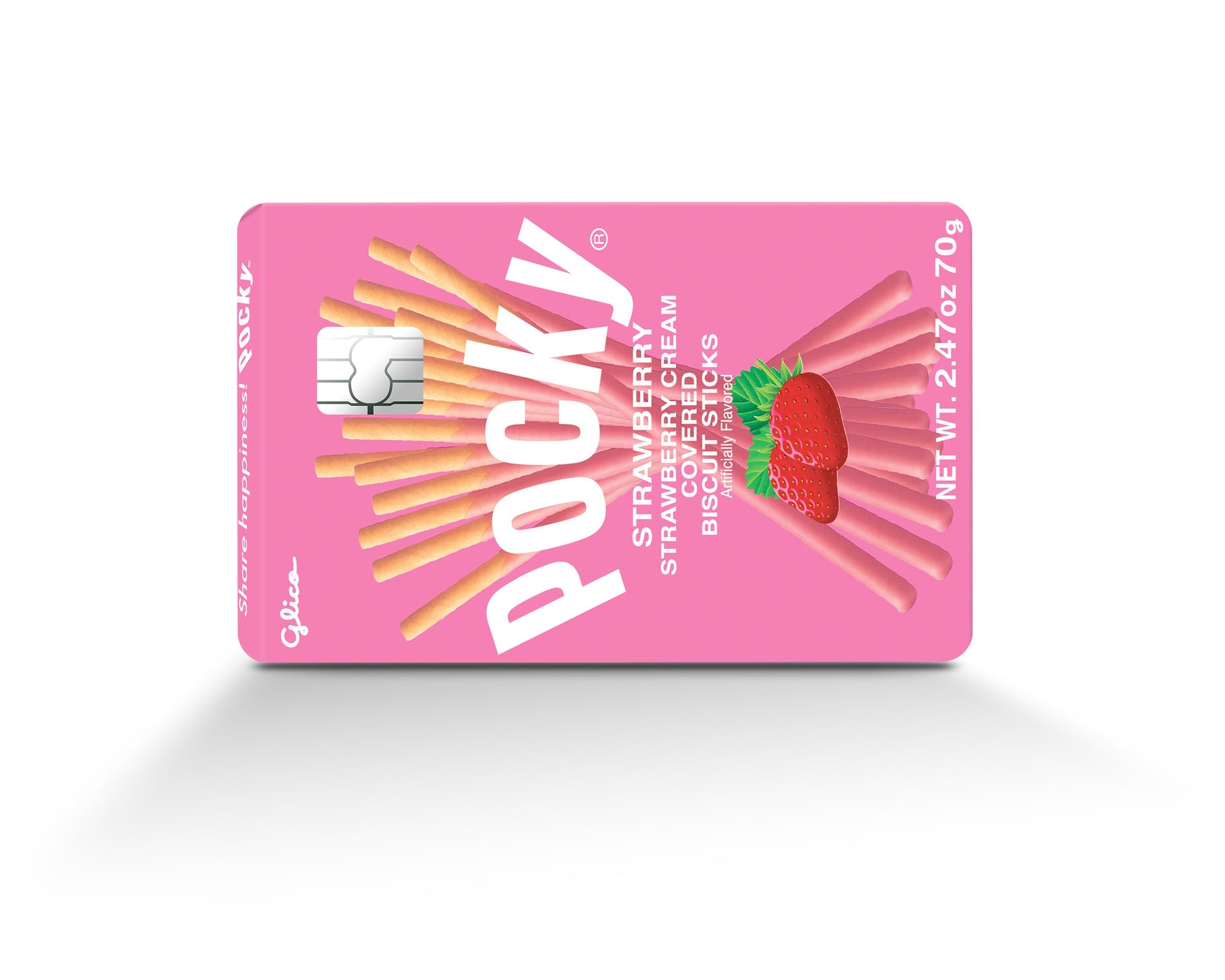 Anime Town Creations Credit Card Strawberry Pocky Full Skins - Anime  Skin