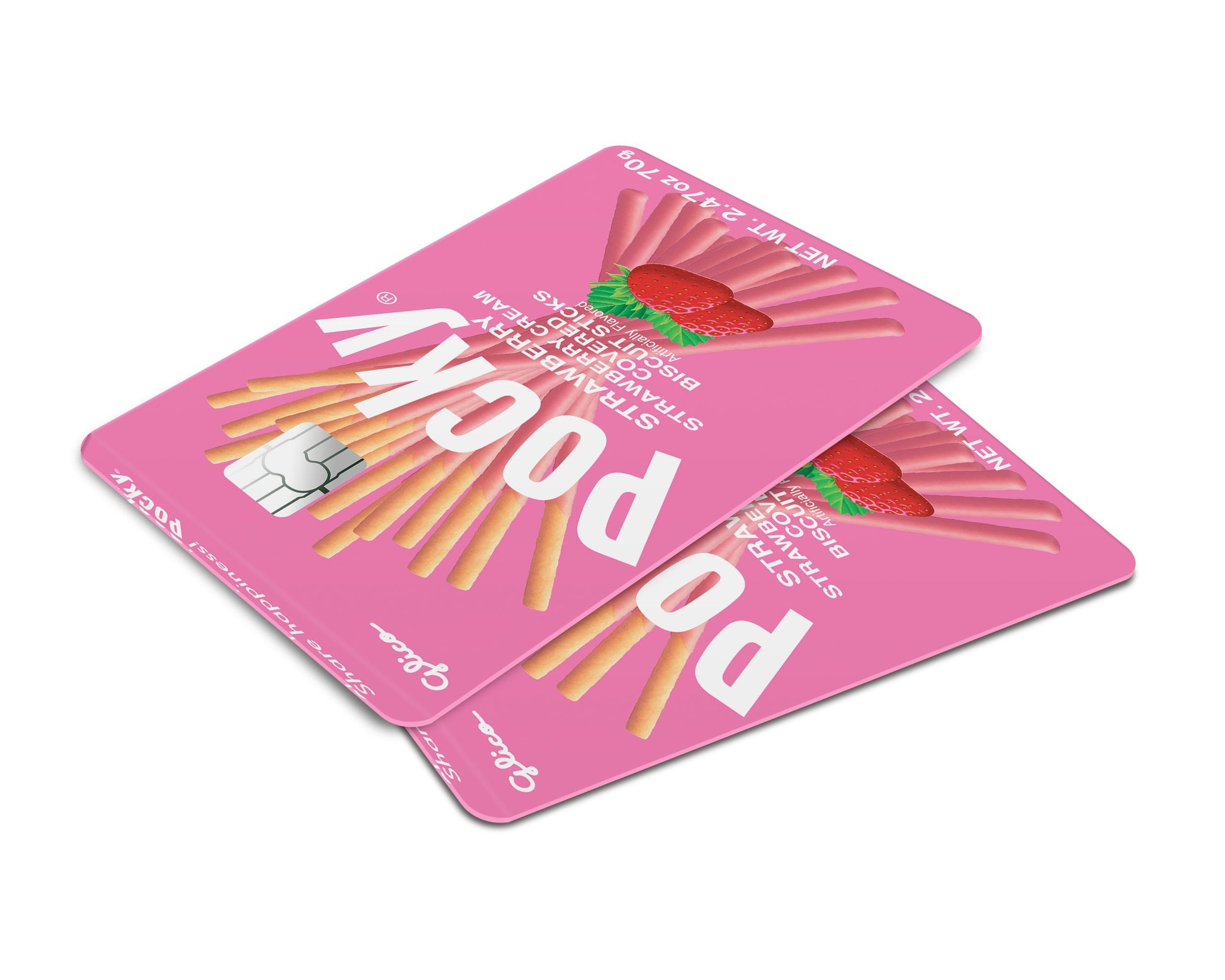 Anime Town Creations Credit Card Strawberry Pocky Window Skins - Anime  Skin