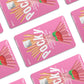 Anime Town Creations Credit Card Strawberry Pocky Half Skins - Anime  Skin
