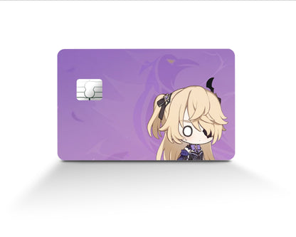 Anime Town Creations Credit Card Genshin Impact Chibi Fischl Full Skins - Anime Genshin Impact  Skin